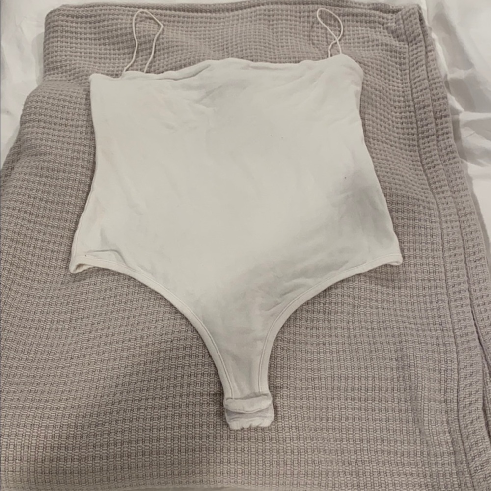 Naked wardrobe white bodysuit